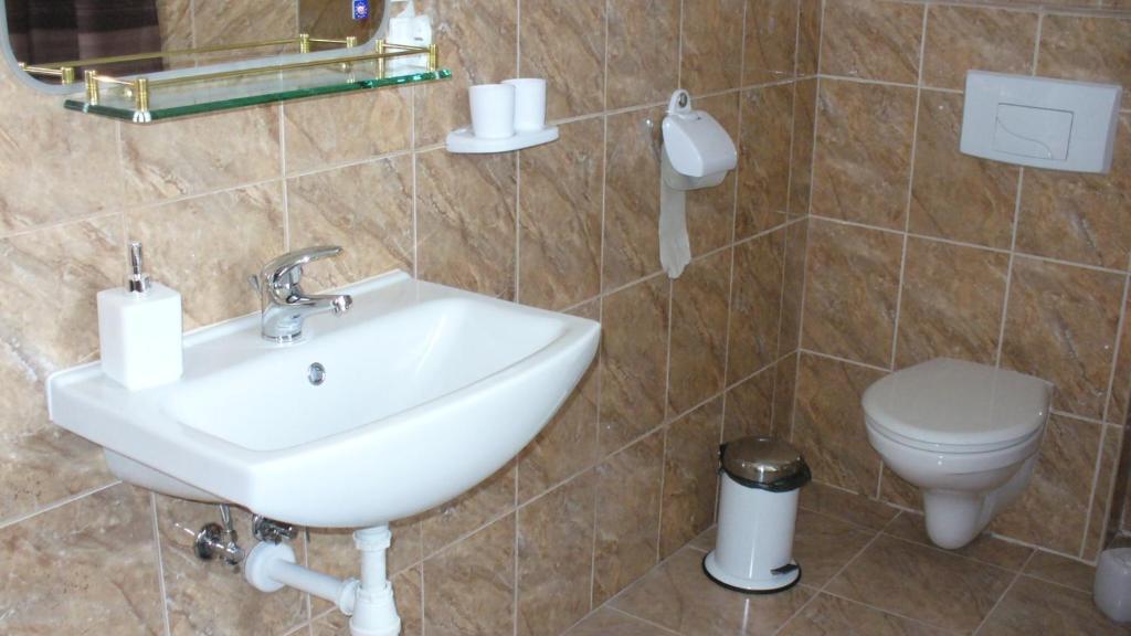 Park Hotel Myslenice Bagian luar foto